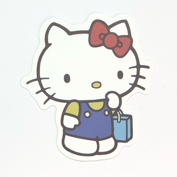 Sanrio Accessories Hello Kitty Vinyl Sticker Poshmark